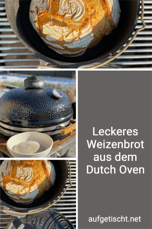 Leckeres Weizenbrot aus dem Dutch Oven - Brot Backen 