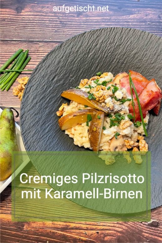 Cremiges Pilzrisotto auf Pinterest pinnen