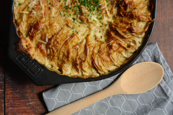 Kartoffelgratin aus dem Smoker