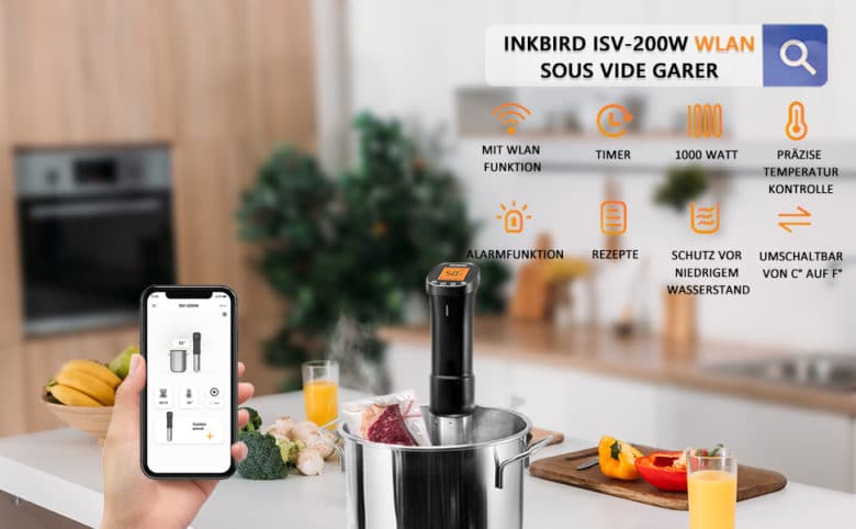 Inkbird Sous Vide Stick ISV 200W Info