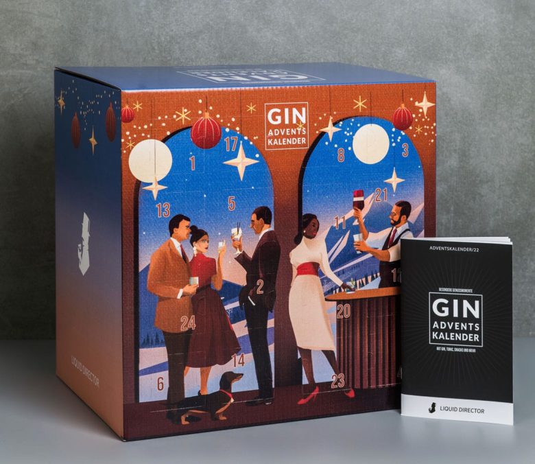 liquid director gin adventskalender