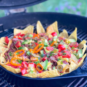 Nachopfanne mit Faschiertem