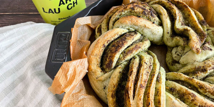 Bärlauchkranz vom Grill