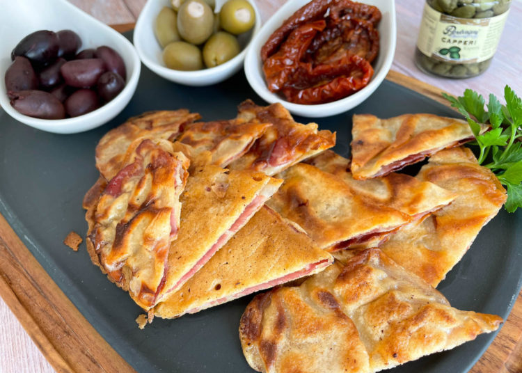 Gefüllte Portobello Pilze vom Grill