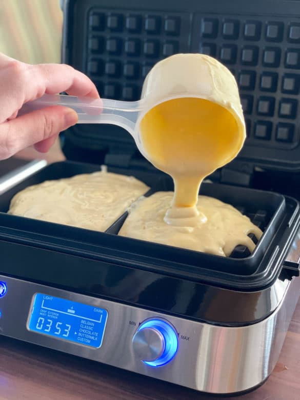 Waffelzubereitung mit dem Waffeleisen Advanced Control 