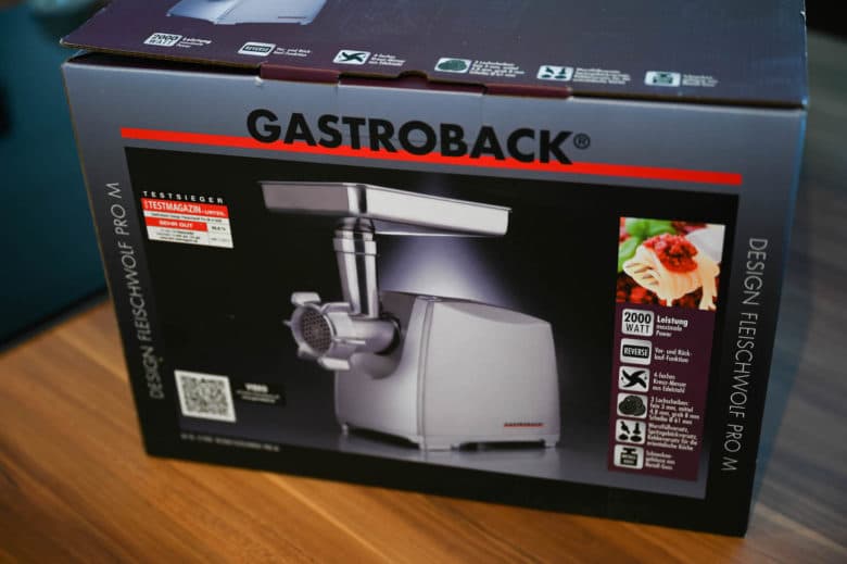 Gastroback Fleischwolf Pro M im Test