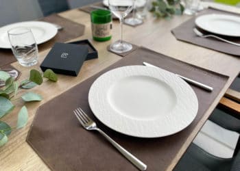 Rohleder Tischsets aus hochwertigem Leder