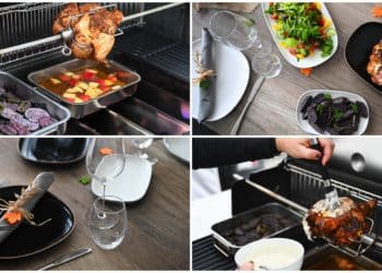 Saftiges Grillhendl mit Alabama White BBQ Sauce verfeinert