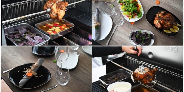 Saftiges Grillhendl mit Alabama White BBQ Sauce verfeinert