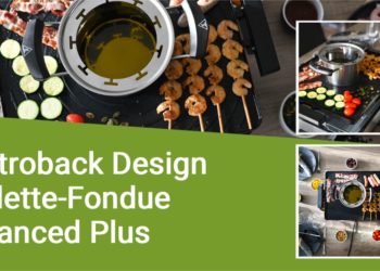 Gastroback Design Raclette Fondue Kombi
