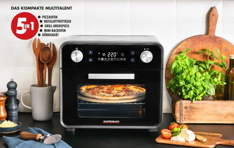 Gastroback Backofen Design Air Fry & Pizza