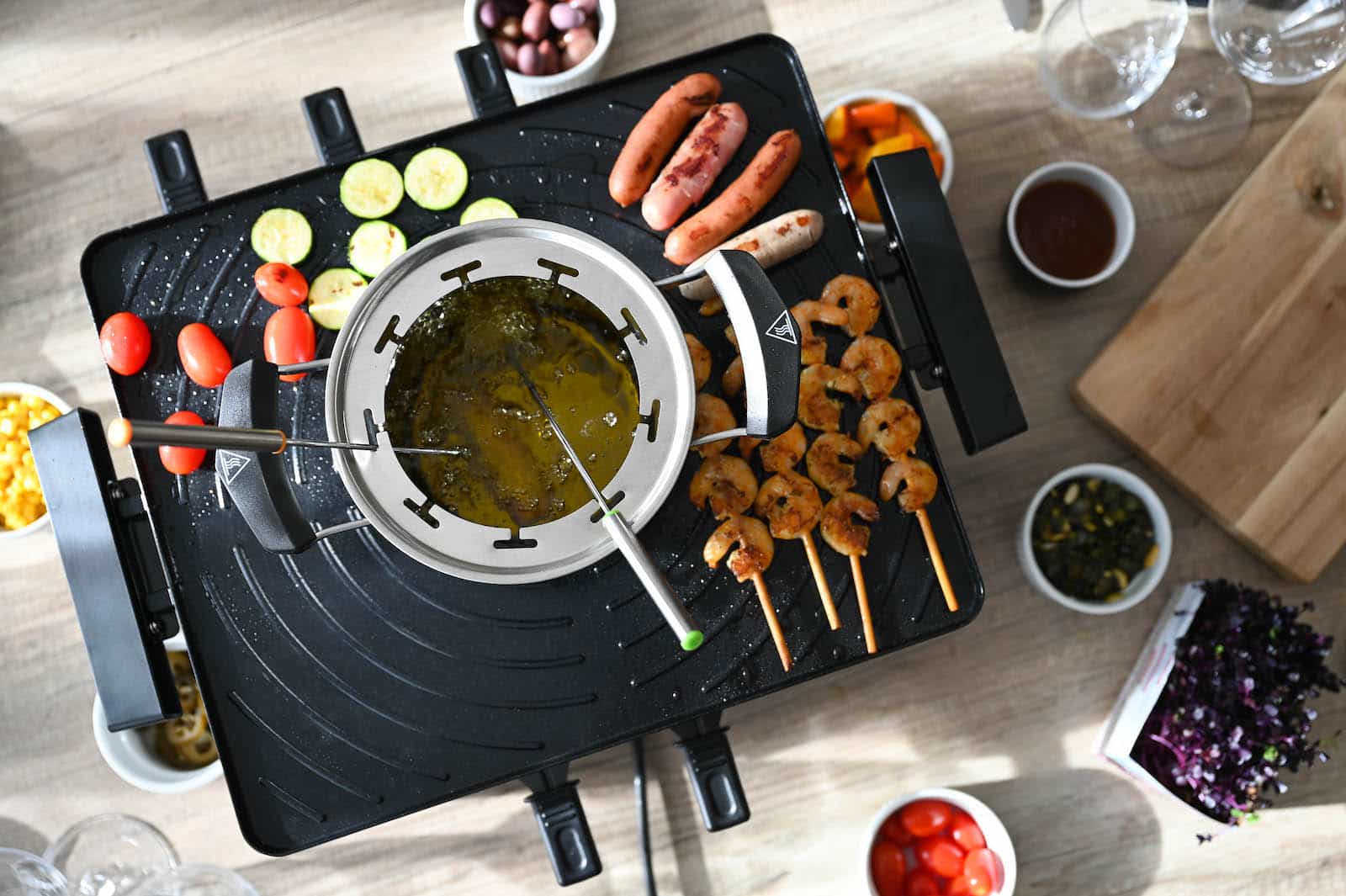 Gastroback Design Raclette Fondue Kombi