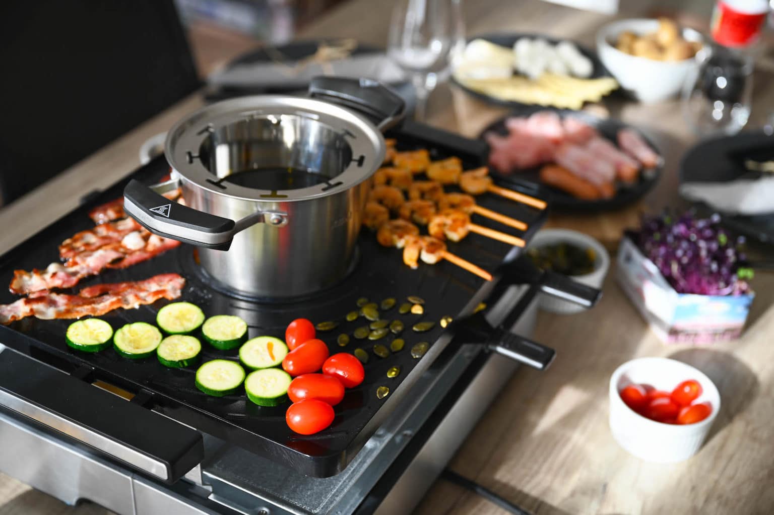 Gastroback Design Raclette Fondue Kombi