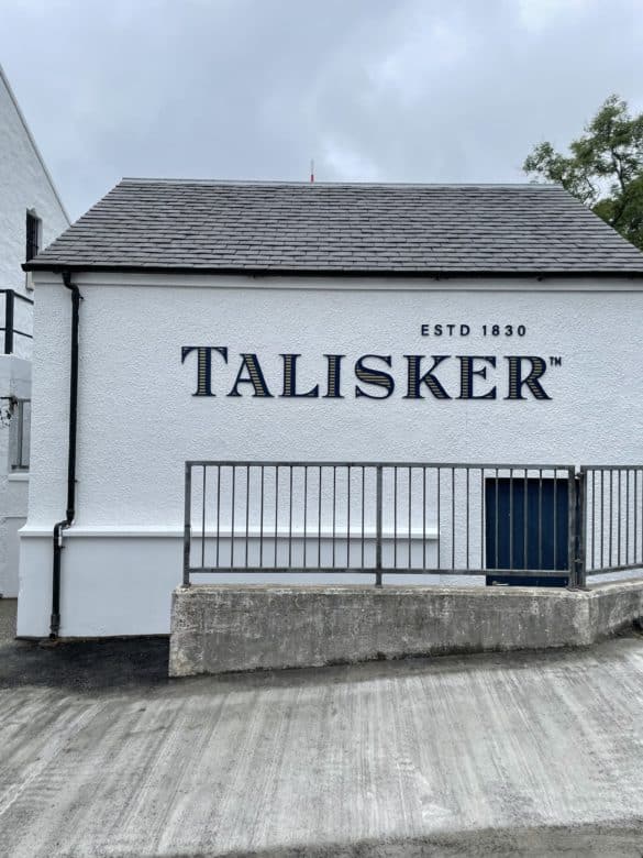 Talisker Destillerie auf Skye - Whisky Destillerien auf den schottischen Inseln 