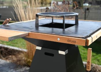 Flare Grill in Anthrazit