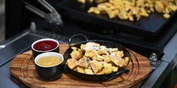 Süßer Kaiserschmarrn von der Plancha - kaiserschmarren slate 11 - 20 Saftiger Kaiserschmarren von der Plancha