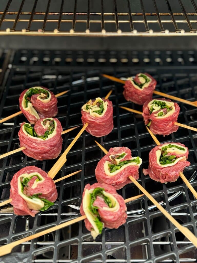 Gegrillte Flank Steak Pinwheels - flank steak pinwheel 21 - 32