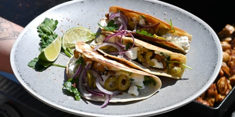 Streetfood Tacos mit Huhn - Greek Style - tacos greek style 13 - 1 tacos mit Huhn - greek style