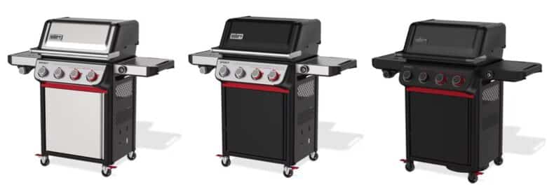 Weber Spirit Farbmodelle (Fotocredit: ©Weber-Stephen-Deutschland GmbH)